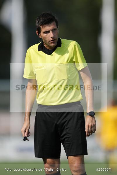 Schiedsrichter, Marcel Geuß, Sportplatz, Karlburg, 21.08.2021, BFV, sport, action, Fussball, Deutschland, August 2021, Bayernliga Nord, Saison 2021/2022, ATSV, TSV, ATSV Erlangen, TSV Karlburg - Bild-ID: 2303811 Schiedsrichter, Marcel Geuß, Sportplatz, Karlburg, 21.08.2021, BFV, sport, action, Fussball, Deutschland, August 2021, Bayernliga Nord, Saison 2021/2022, ATSV, TSV, ATSV Erlangen, TSV Karlburg - Bild-ID: 2303811