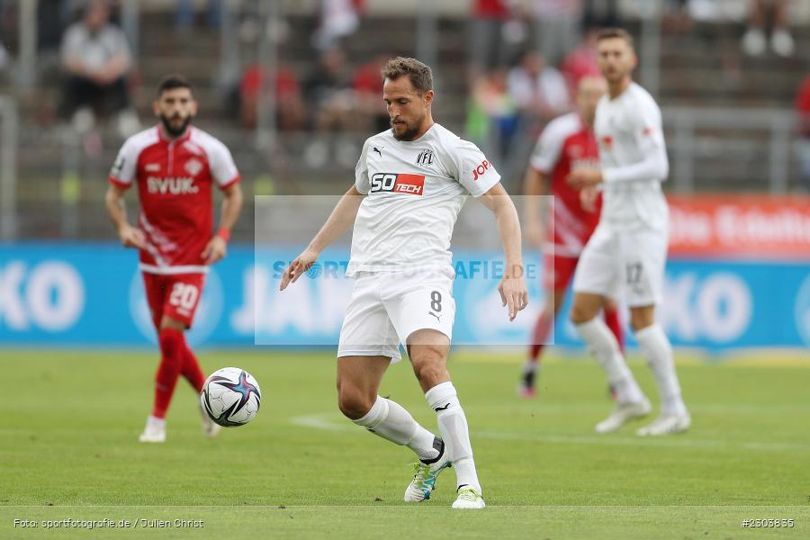 Ulrich Taffertshofer, FLYERALARM Arena, Würzburg, 22.08.2021, DFL, sport, action, Fussball, Deutschland, August 2021, Saison 2021/2022, OSN, FWK, 3. Liga, VfL Osnabrück, FC Würzburger Kickers - Bild-ID: 2303835 Ulrich Taffertshofer, FLYERALARM Arena, Würzburg, 22.08.2021, DFL, sport, action, Fussball, Deutschland, August 2021, Saison 2021/2022, OSN, FWK, 3. Liga, VfL Osnabrück, FC Würzburger Kickers - Bild-ID: 2303835