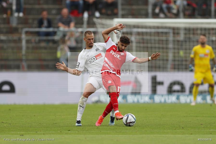 Dildar Atmaca, FLYERALARM Arena, Würzburg, 22.08.2021, DFL, sport, action, Fussball, Deutschland, August 2021, Saison 2021/2022, OSN, FWK, 3. Liga, VfL Osnabrück, FC Würzburger Kickers - Bild-ID: 2303878