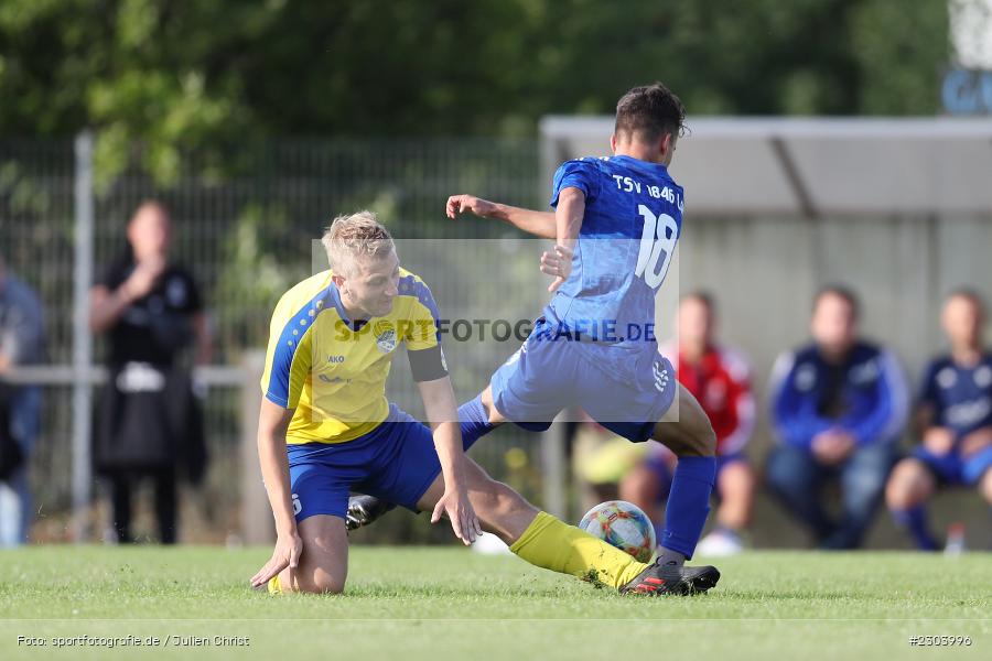 Jan-Phillip Hamm, Sportplatz, Eussenheim, 24.08.2021, BFV, sport, action, Fussball, Deutschland, August 2021, Saison 2021/2022, Runde 3, Kreispokal, Toto-Pokal, TSV Lohr, SG Eussenheim-Gambach - Bild-ID: 2303996