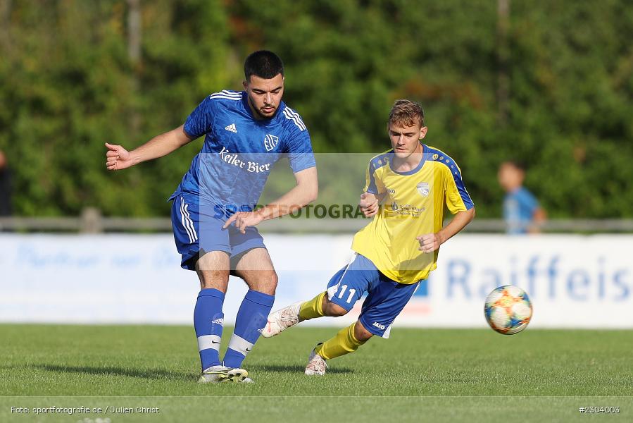 Eray Özbay, Sportplatz, Eussenheim, 24.08.2021, BFV, sport, action, Fussball, Deutschland, August 2021, Saison 2021/2022, Runde 3, Kreispokal, Toto-Pokal, TSV Lohr, SG Eussenheim-Gambach - Bild-ID: 2304003