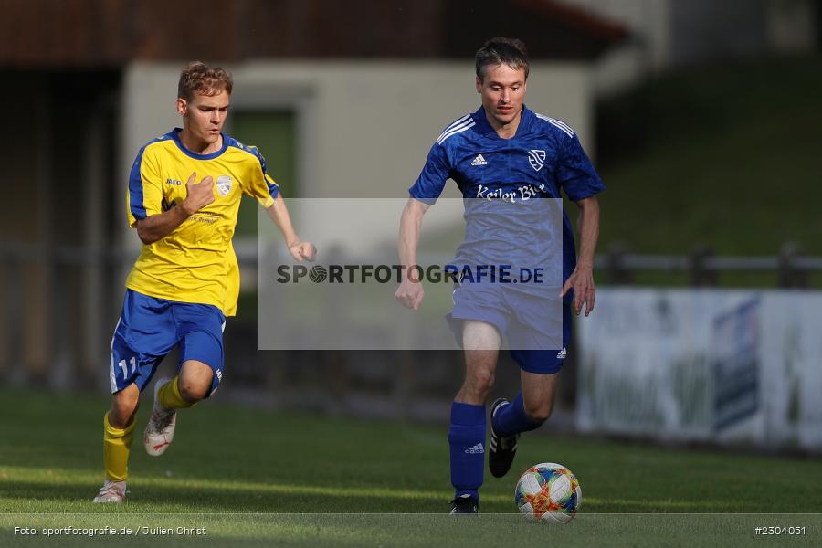 Marcel Herteux, Sportplatz, Eussenheim, 24.08.2021, BFV, sport, action, Fussball, Deutschland, August 2021, Saison 2021/2022, Runde 3, Kreispokal, Toto-Pokal, TSV Lohr, SG Eussenheim-Gambach - Bild-ID: 2304051