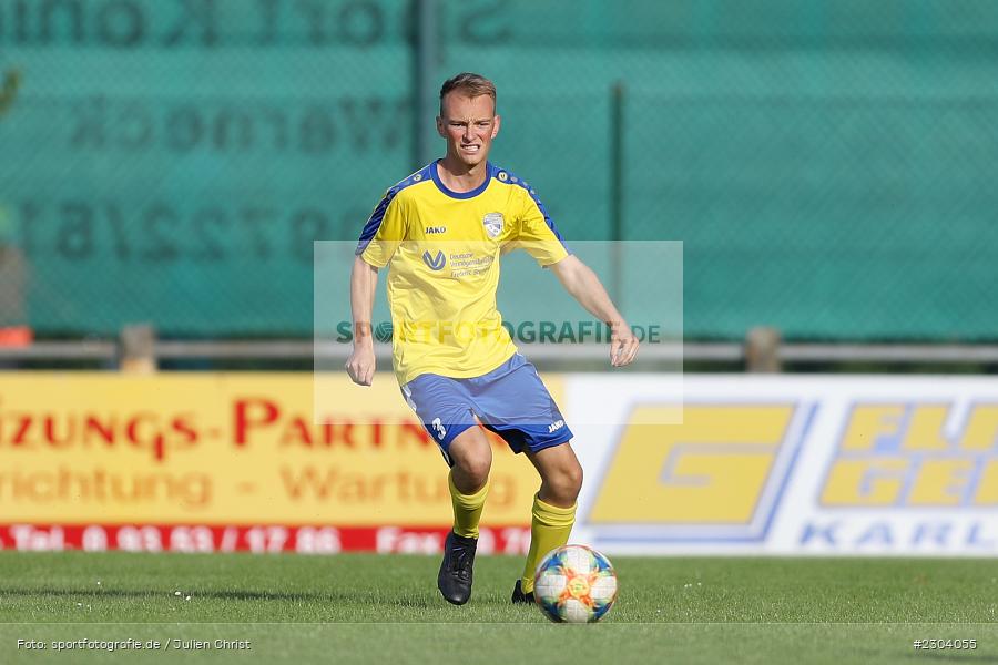 Marco Brand, Sportplatz, Eussenheim, 24.08.2021, BFV, sport, action, Fussball, Deutschland, August 2021, Saison 2021/2022, Runde 3, Kreispokal, Toto-Pokal, TSV Lohr, SG Eussenheim-Gambach - Bild-ID: 2304055