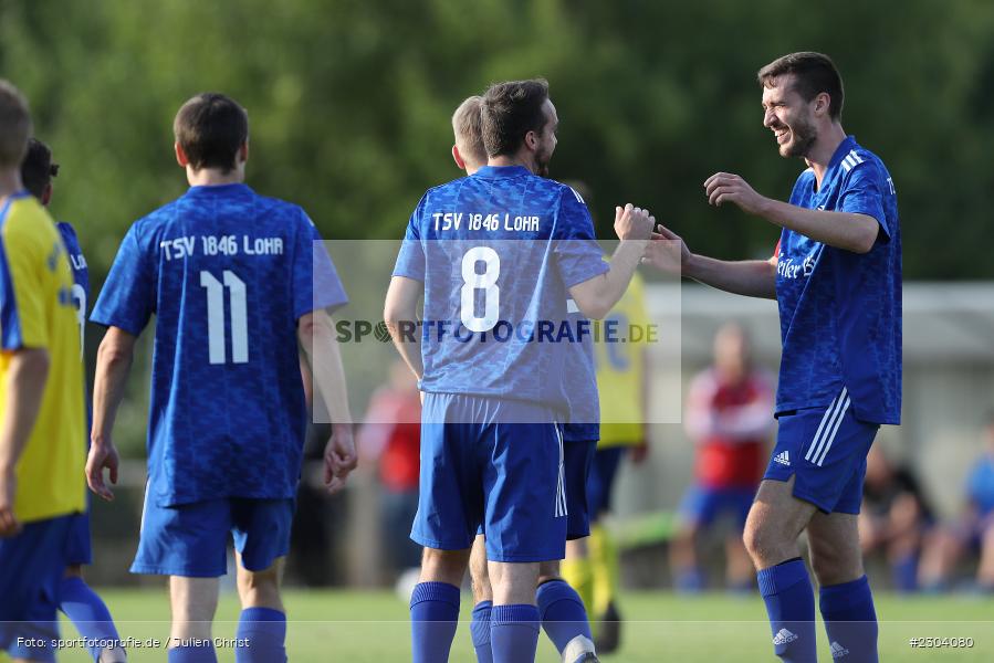 Torjubel, Andreas Genheimer, Sportplatz, Eussenheim, 24.08.2021, BFV, sport, action, Fussball, Deutschland, August 2021, Saison 2021/2022, Runde 3, Kreispokal, Toto-Pokal, TSV Lohr, SG Eussenheim-Gambach - Bild-ID: 2304080 Torjubel, Andreas Genheimer, Sportplatz, Eussenheim, 24.08.2021, BFV, sport, action, Fussball, Deutschland, August 2021, Saison 2021/2022, Runde 3, Kreispokal, Toto-Pokal, TSV Lohr, SG Eussenheim-Gambach - Bild-ID: 2304080