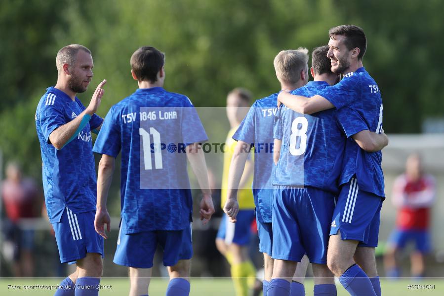 Torjubel, Andreas Genheimer, Sportplatz, Eussenheim, 24.08.2021, BFV, sport, action, Fussball, Deutschland, August 2021, Saison 2021/2022, Runde 3, Kreispokal, Toto-Pokal, TSV Lohr, SG Eussenheim-Gambach - Bild-ID: 2304081 Torjubel, Andreas Genheimer, Sportplatz, Eussenheim, 24.08.2021, BFV, sport, action, Fussball, Deutschland, August 2021, Saison 2021/2022, Runde 3, Kreispokal, Toto-Pokal, TSV Lohr, SG Eussenheim-Gambach - Bild-ID: 2304081