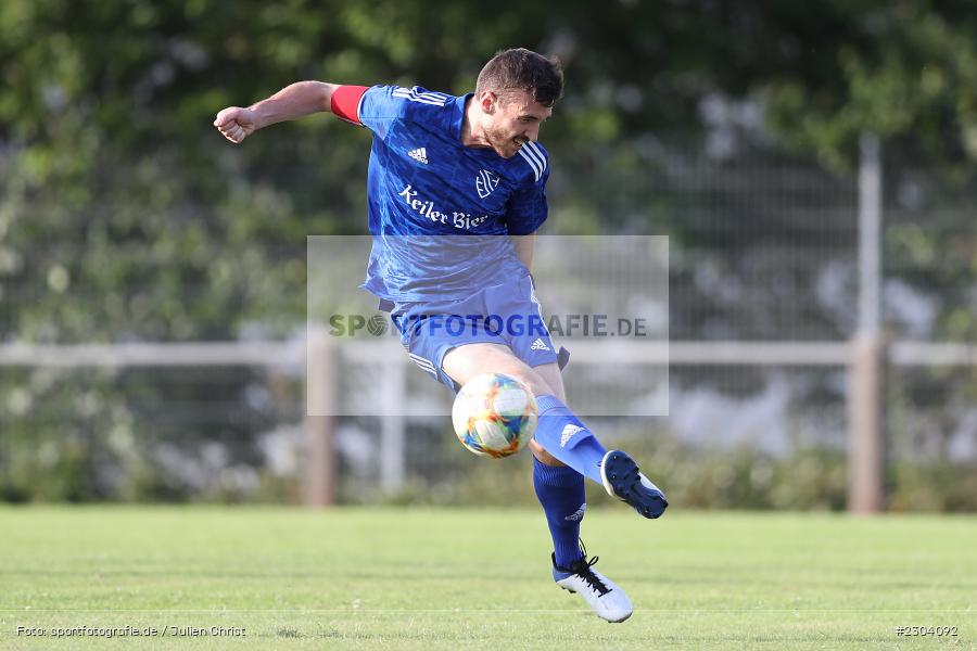 Julian Genheimer, Sportplatz, Eussenheim, 24.08.2021, BFV, sport, action, Fussball, Deutschland, August 2021, Saison 2021/2022, Runde 3, Kreispokal, Toto-Pokal, TSV Lohr, SG Eussenheim-Gambach - Bild-ID: 2304092