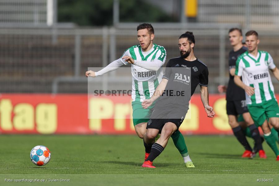 Clay Verkaj, Stadion am Schönbusch, Aschaffenburg, 27.08.2021, BFV, sport, action, Fussball, Deutschland, August 2021, Saison 2021/2022, Regionalliga Bayern, SCE, SVA, SC Eltersdorf, SV Viktoria Aschaffenburg - Bild-ID: 2304113