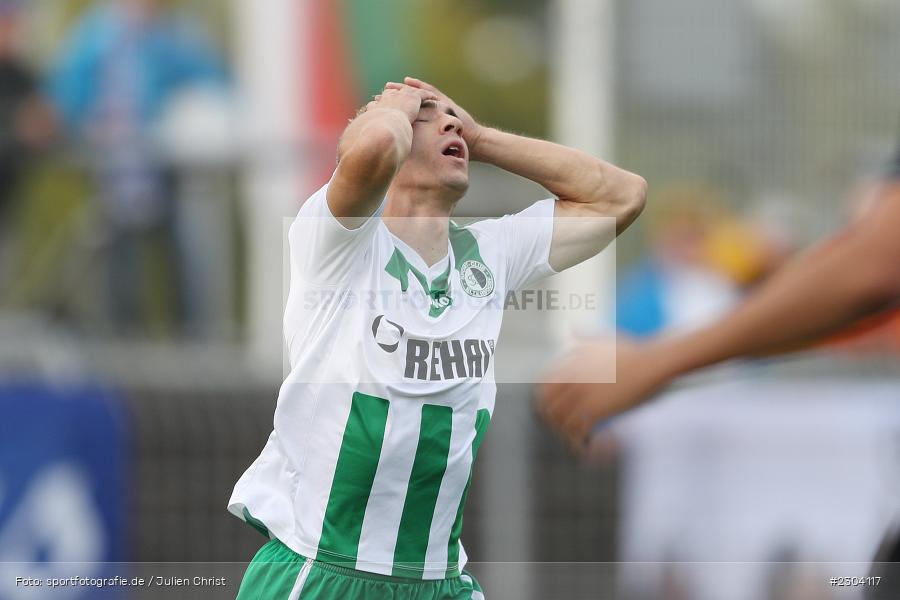 Hände, Arme, gestikuliert, Julian Konrad, Stadion am Schönbusch, Aschaffenburg, 27.08.2021, BFV, sport, action, Fussball, Deutschland, August 2021, Saison 2021/2022, Regionalliga Bayern, SCE, SVA, SC Eltersdorf, SV Viktoria Aschaffenburg - Bild-ID: 2304117