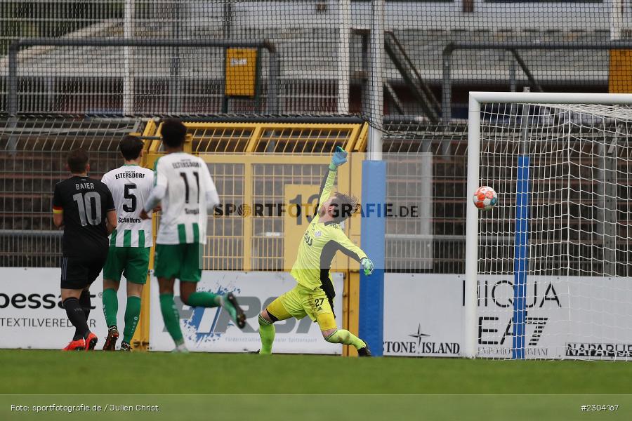 Max Grün, Stadion am Schönbusch, Aschaffenburg, 27.08.2021, BFV, sport, action, Fussball, Deutschland, August 2021, Saison 2021/2022, Regionalliga Bayern, SCE, SVA, SC Eltersdorf, SV Viktoria Aschaffenburg - Bild-ID: 2304167