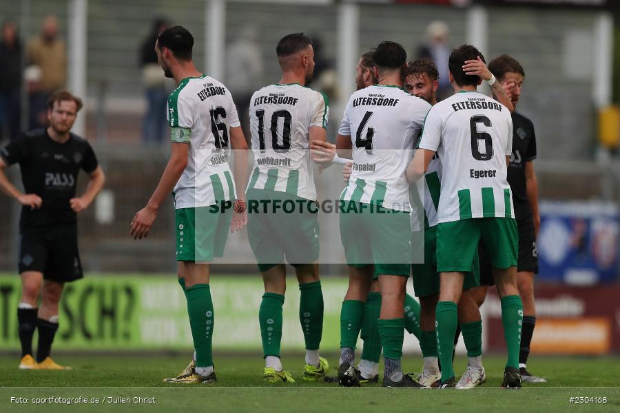 Sebastian Schäferlein, Maximilian Göbhardt, Sieg, Freude, Jubel, Tim Sulmer, Stadion am Schönbusch, Aschaffenburg, 27.08.2021, BFV, sport, action, Fussball, Deutschland, August 2021, Saison 2021/2022, Regionalliga Bayern, SCE, SVA, SC Eltersdorf, SV Viktoria Aschaffenburg - Bild-ID: 2304168