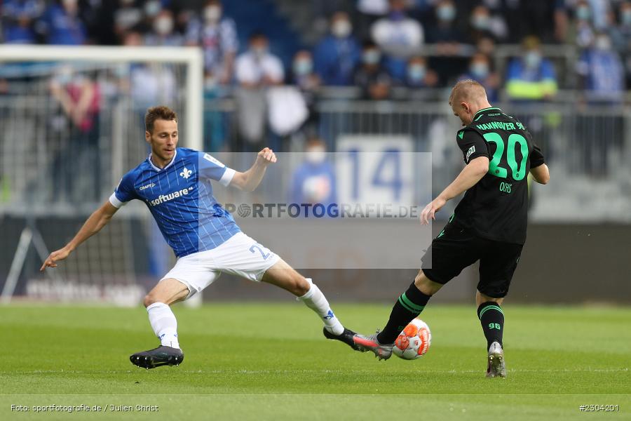 Philipp Ochs, Merck-Stadion, Darmstadt, 28.08.2021, DFL, sport, action, Fussball, Deutschland, August 2021, Saison 2021/2022, 2. Bundesliga, H96, SVD, Hannover 96, SV Darmstadt 98 - Bild-ID: 2304201 Philipp Ochs, Merck-Stadion, Darmstadt, 28.08.2021, DFL, sport, action, Fussball, Deutschland, August 2021, Saison 2021/2022, 2. Bundesliga, H96, SVD, Hannover 96, SV Darmstadt 98 - Bild-ID: 2304201