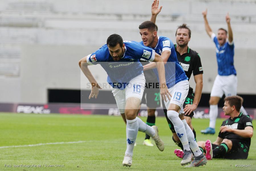 Torjubel, Luca Pfeiffer, Merck-Stadion, Darmstadt, 28.08.2021, DFL, sport, action, Fussball, Deutschland, August 2021, Saison 2021/2022, 2. Bundesliga, H96, SVD, Hannover 96, SV Darmstadt 98 - Bild-ID: 2304241 Torjubel, Luca Pfeiffer, Merck-Stadion, Darmstadt, 28.08.2021, DFL, sport, action, Fussball, Deutschland, August 2021, Saison 2021/2022, 2. Bundesliga, H96, SVD, Hannover 96, SV Darmstadt 98 - Bild-ID: 2304241