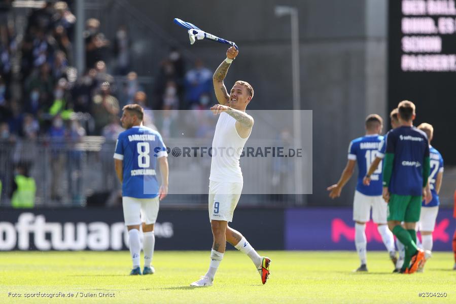 Sieg, Jubel, Phillip Tietz, Merck-Stadion, Darmstadt, 28.08.2021, DFL, sport, action, Fussball, Deutschland, August 2021, Saison 2021/2022, 2. Bundesliga, H96, SVD, Hannover 96, SV Darmstadt 98 - Bild-ID: 2304260 Sieg, Jubel, Phillip Tietz, Merck-Stadion, Darmstadt, 28.08.2021, DFL, sport, action, Fussball, Deutschland, August 2021, Saison 2021/2022, 2. Bundesliga, H96, SVD, Hannover 96, SV Darmstadt 98 - Bild-ID: 2304260
