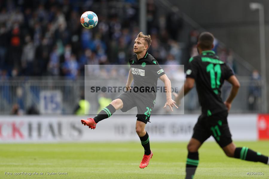 Jannik Dehm, Merck-Stadion, Darmstadt, 28.08.2021, DFL, sport, action, Fussball, Deutschland, August 2021, Saison 2021/2022, 2. Bundesliga, H96, SVD, Hannover 96, SV Darmstadt 98 - Bild-ID: 2304336