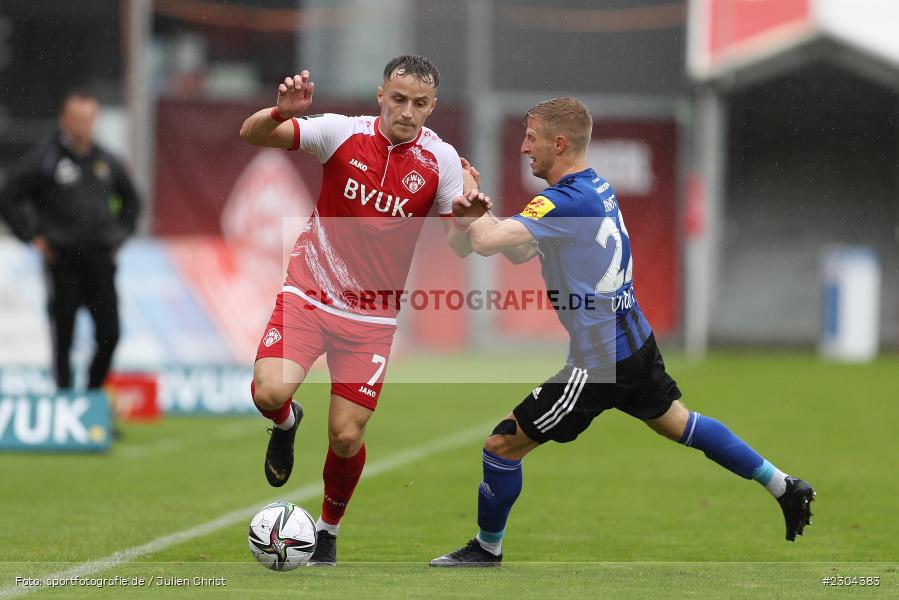 Mirnes Pepić, FLYERALARM Arena, Würzburg, 29.08.2021, DFL, sport, action, Fussball, Deutschland, August 2021, Saison 2021/2022, FCS, FWK, 3. Liga, 1. FC Saarbrücken, FC Würzburger Kickers - Bild-ID: 2304383 Mirnes Pepić, FLYERALARM Arena, Würzburg, 29.08.2021, DFL, sport, action, Fussball, Deutschland, August 2021, Saison 2021/2022, FCS, FWK, 3. Liga, 1. FC Saarbrücken, FC Würzburger Kickers - Bild-ID: 2304383