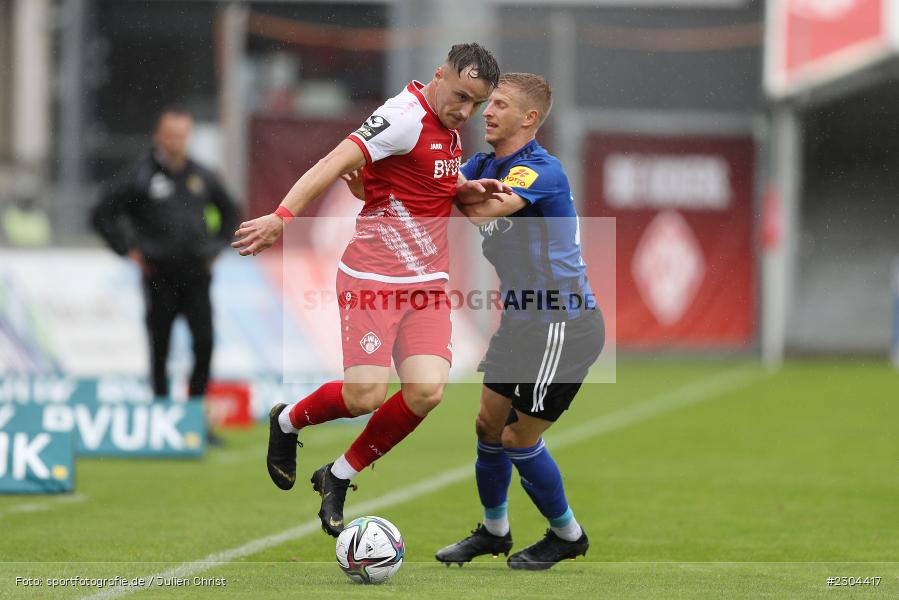 Mirnes Pepić, FLYERALARM Arena, Würzburg, 29.08.2021, DFL, sport, action, Fussball, Deutschland, August 2021, Saison 2021/2022, FCS, FWK, 3. Liga, 1. FC Saarbrücken, FC Würzburger Kickers - Bild-ID: 2304417