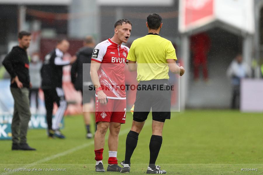 Mirnes Pepić, FLYERALARM Arena, Würzburg, 29.08.2021, DFL, sport, action, Fussball, Deutschland, August 2021, Saison 2021/2022, FCS, FWK, 3. Liga, 1. FC Saarbrücken, FC Würzburger Kickers - Bild-ID: 2304492