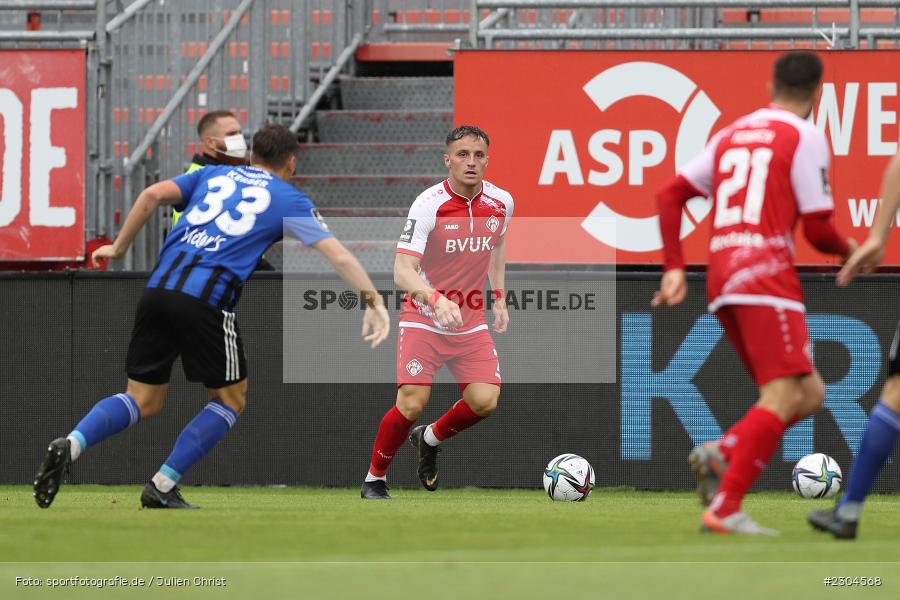 Mirnes Pepić, FLYERALARM Arena, Würzburg, 29.08.2021, DFL, sport, action, Fussball, Deutschland, August 2021, Saison 2021/2022, FCS, FWK, 3. Liga, 1. FC Saarbrücken, FC Würzburger Kickers - Bild-ID: 2304568