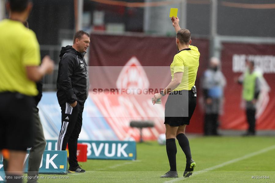 Patrick Schwengers, FLYERALARM Arena, Würzburg, 29.08.2021, DFL, sport, action, Fussball, Deutschland, August 2021, Saison 2021/2022, FCS, FWK, 3. Liga, 1. FC Saarbrücken, FC Würzburger Kickers - Bild-ID: 2304584