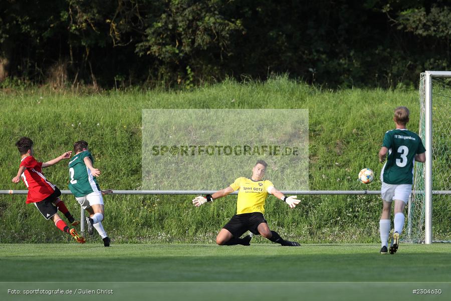 Tor, Manuel Englert, Sportgelände, Thüngersheim, 31.08.2021, BFV, sport, action, Fussball, Deutschland, August 2021, Saison 2021/2022, Runde 4, Toto-Pokal, Kreispokal, TSV, FVT, TSV Lohr, FV Thüngersheim - Bild-ID: 2304630