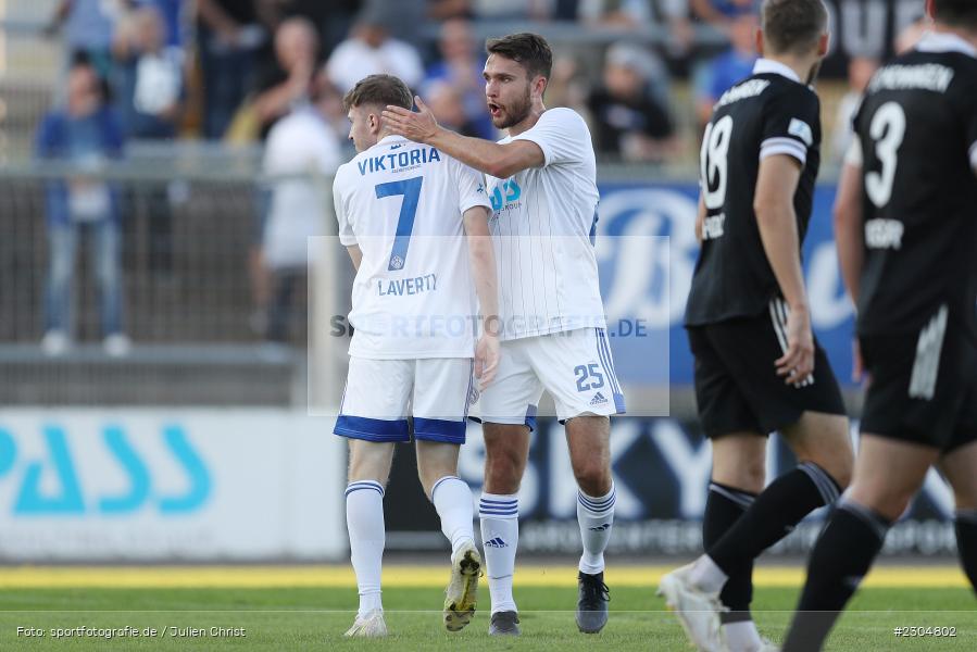 Elias Niesigk, Stadion am Schönbusch, Aschaffenburg, 03.09.2021, BFV, sport, action, Fussball, Deutschland, September 2021, Saison 2021/2022, 4. Liga, Regionalliga Bayern, FCM, SVA, FC Memmingen, SV Viktoria Aschaffenburg - Bild-ID: 2304802