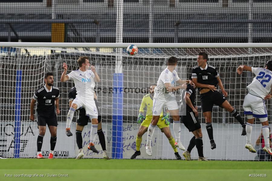 Elmir Muhic, Stadion am Schönbusch, Aschaffenburg, 03.09.2021, BFV, sport, action, Fussball, Deutschland, September 2021, Saison 2021/2022, 4. Liga, Regionalliga Bayern, FCM, SVA, FC Memmingen, SV Viktoria Aschaffenburg - Bild-ID: 2304828 Elmir Muhic, Stadion am Schönbusch, Aschaffenburg, 03.09.2021, BFV, sport, action, Fussball, Deutschland, September 2021, Saison 2021/2022, 4. Liga, Regionalliga Bayern, FCM, SVA, FC Memmingen, SV Viktoria Aschaffenburg - Bild-ID: 2304828