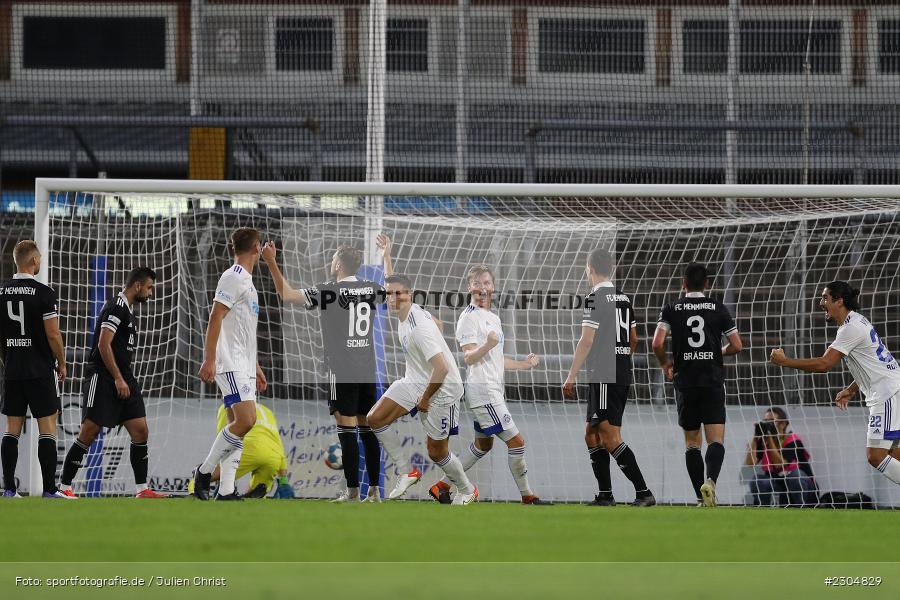 Tom Schulz, Freude, Torjubel, Elmir Muhic, Stadion am Schönbusch, Aschaffenburg, 03.09.2021, BFV, sport, action, Fussball, Deutschland, September 2021, Saison 2021/2022, 4. Liga, Regionalliga Bayern, FCM, SVA, FC Memmingen, SV Viktoria Aschaffenburg - Bild-ID: 2304829 Tom Schulz, Freude, Torjubel, Elmir Muhic, Stadion am Schönbusch, Aschaffenburg, 03.09.2021, BFV, sport, action, Fussball, Deutschland, September 2021, Saison 2021/2022, 4. Liga, Regionalliga Bayern, FCM, SVA, FC Memmingen, SV Viktoria Aschaffenburg - Bild-ID: 2304829