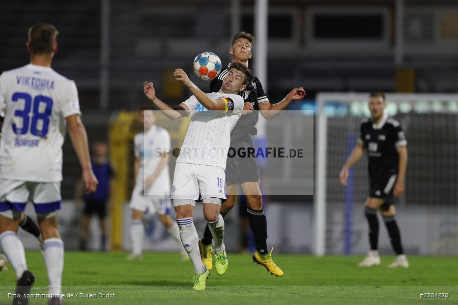 Benjamin Baier, Stadion am Schönbusch, Aschaffenburg, 03.09.2021, BFV, sport, action, Fussball, Deutschland, September 2021, Saison 2021/2022, 4. Liga, Regionalliga Bayern, FCM, SVA, FC Memmingen, SV Viktoria Aschaffenburg - Bild-ID: 2304870 Benjamin Baier, Stadion am Schönbusch, Aschaffenburg, 03.09.2021, BFV, sport, action, Fussball, Deutschland, September 2021, Saison 2021/2022, 4. Liga, Regionalliga Bayern, FCM, SVA, FC Memmingen, SV Viktoria Aschaffenburg - Bild-ID: 2304870