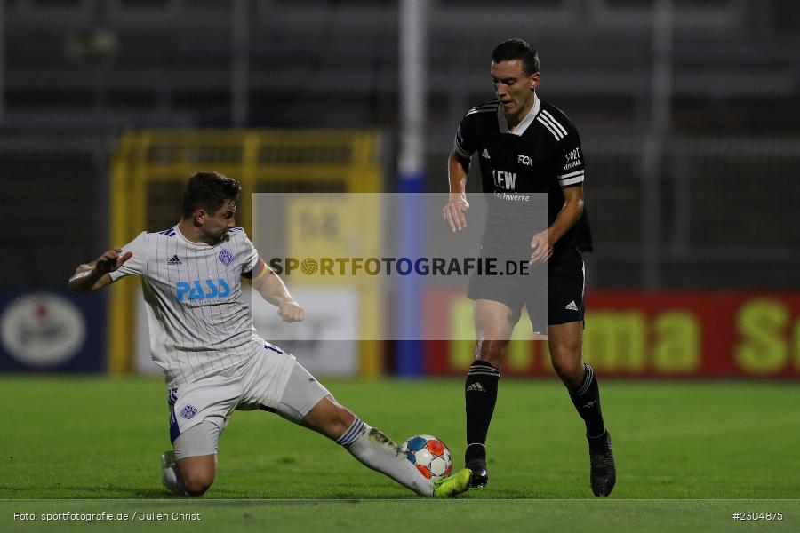 Benjamin Baier, Stadion am Schönbusch, Aschaffenburg, 03.09.2021, BFV, sport, action, Fussball, Deutschland, September 2021, Saison 2021/2022, 4. Liga, Regionalliga Bayern, FCM, SVA, FC Memmingen, SV Viktoria Aschaffenburg - Bild-ID: 2304875