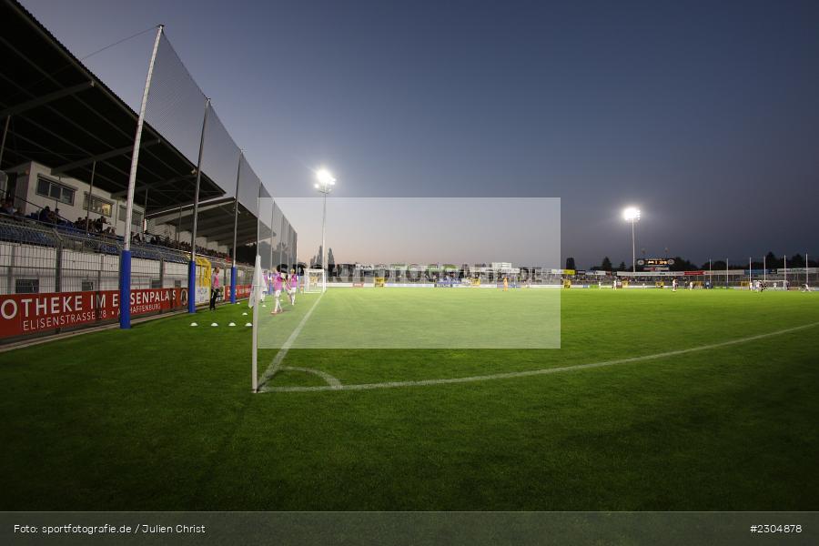 Flutlicht, Stadion am Schönbusch, Aschaffenburg, 03.09.2021, BFV, sport, action, Fussball, Deutschland, September 2021, Saison 2021/2022, 4. Liga, Regionalliga Bayern, FCM, SVA, FC Memmingen, SV Viktoria Aschaffenburg - Bild-ID: 2304878