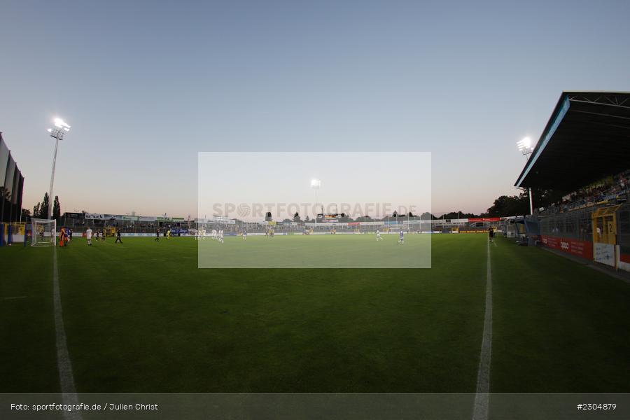 Flutlicht, Stadion am Schönbusch, Aschaffenburg, 03.09.2021, BFV, sport, action, Fussball, Deutschland, September 2021, Saison 2021/2022, 4. Liga, Regionalliga Bayern, FCM, SVA, FC Memmingen, SV Viktoria Aschaffenburg - Bild-ID: 2304879