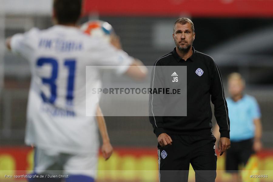 Jochen Seitz, Stadion am Schönbusch, Aschaffenburg, 03.09.2021, BFV, sport, action, Fussball, Deutschland, September 2021, Saison 2021/2022, 4. Liga, Regionalliga Bayern, FCM, SVA, FC Memmingen, SV Viktoria Aschaffenburg - Bild-ID: 2304933