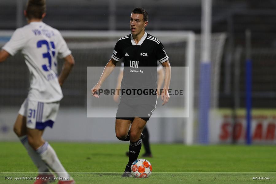 David Remiger, Stadion am Schönbusch, Aschaffenburg, 03.09.2021, BFV, sport, action, Fussball, Deutschland, September 2021, Saison 2021/2022, 4. Liga, Regionalliga Bayern, FCM, SVA, FC Memmingen, SV Viktoria Aschaffenburg - Bild-ID: 2304946 David Remiger, Stadion am Schönbusch, Aschaffenburg, 03.09.2021, BFV, sport, action, Fussball, Deutschland, September 2021, Saison 2021/2022, 4. Liga, Regionalliga Bayern, FCM, SVA, FC Memmingen, SV Viktoria Aschaffenburg - Bild-ID: 2304946