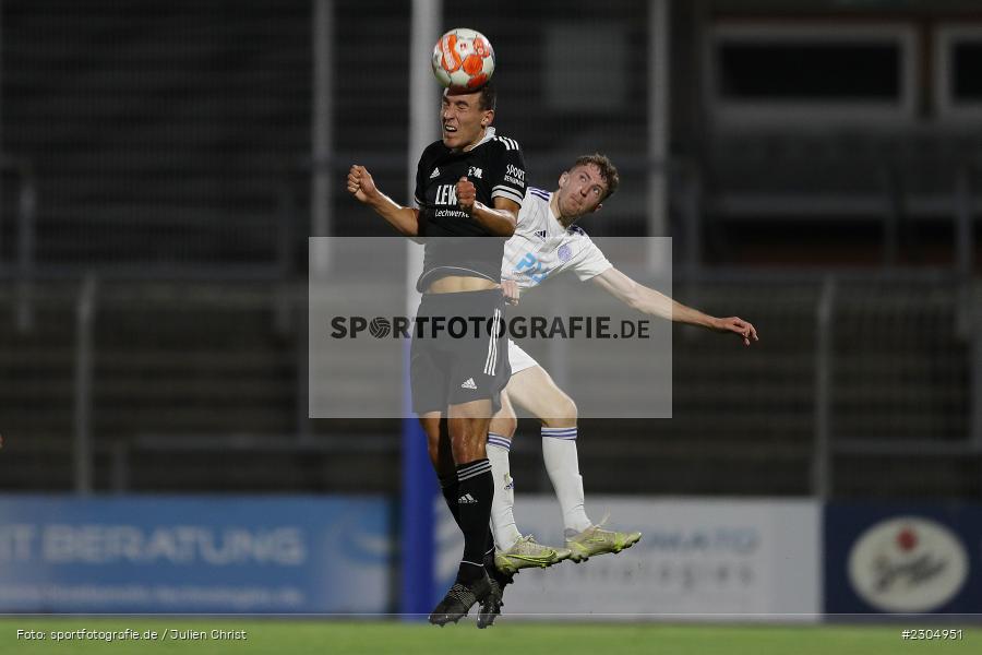 David Remiger, Stadion am Schönbusch, Aschaffenburg, 03.09.2021, BFV, sport, action, Fussball, Deutschland, September 2021, Saison 2021/2022, 4. Liga, Regionalliga Bayern, FCM, SVA, FC Memmingen, SV Viktoria Aschaffenburg - Bild-ID: 2304951 David Remiger, Stadion am Schönbusch, Aschaffenburg, 03.09.2021, BFV, sport, action, Fussball, Deutschland, September 2021, Saison 2021/2022, 4. Liga, Regionalliga Bayern, FCM, SVA, FC Memmingen, SV Viktoria Aschaffenburg - Bild-ID: 2304951