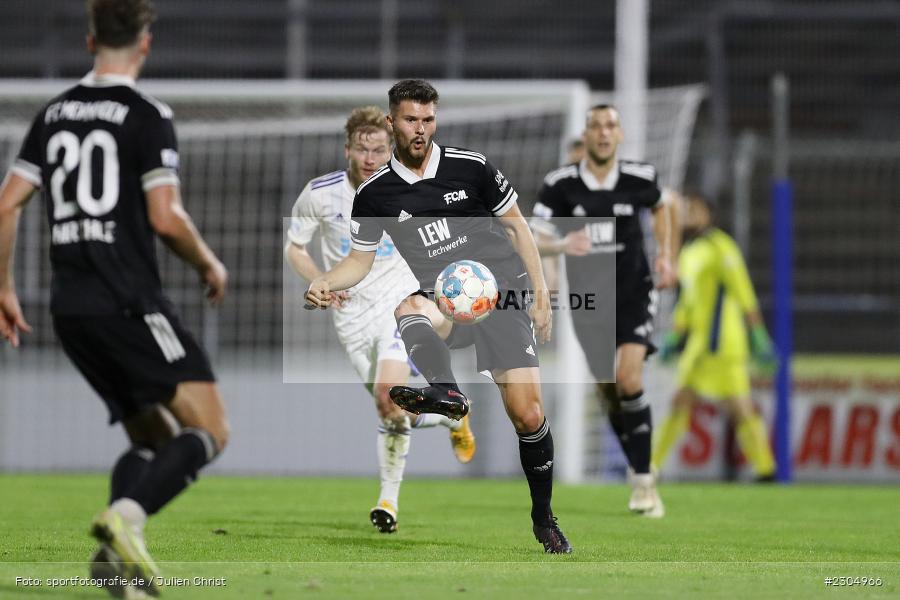 Gabriel Galinec, Stadion am Schönbusch, Aschaffenburg, 03.09.2021, BFV, sport, action, Fussball, Deutschland, September 2021, Saison 2021/2022, 4. Liga, Regionalliga Bayern, FCM, SVA, FC Memmingen, SV Viktoria Aschaffenburg - Bild-ID: 2304966 Gabriel Galinec, Stadion am Schönbusch, Aschaffenburg, 03.09.2021, BFV, sport, action, Fussball, Deutschland, September 2021, Saison 2021/2022, 4. Liga, Regionalliga Bayern, FCM, SVA, FC Memmingen, SV Viktoria Aschaffenburg - Bild-ID: 2304966
