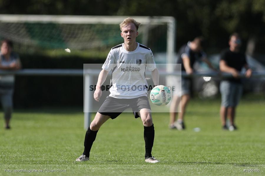 Maximilian Strick, Sportplatz, Gössenheim, 05.09.2021, BFV, sport, action, Fussball, Deutschland, September 2021, Saison 2021/2022, Kreisliga Würzburg, TSV Karlburg II, FC Gössenheim - Bild-ID: 2305100 Maximilian Strick, Sportplatz, Gössenheim, 05.09.2021, BFV, sport, action, Fussball, Deutschland, September 2021, Saison 2021/2022, Kreisliga Würzburg, TSV Karlburg II, FC Gössenheim - Bild-ID: 2305100