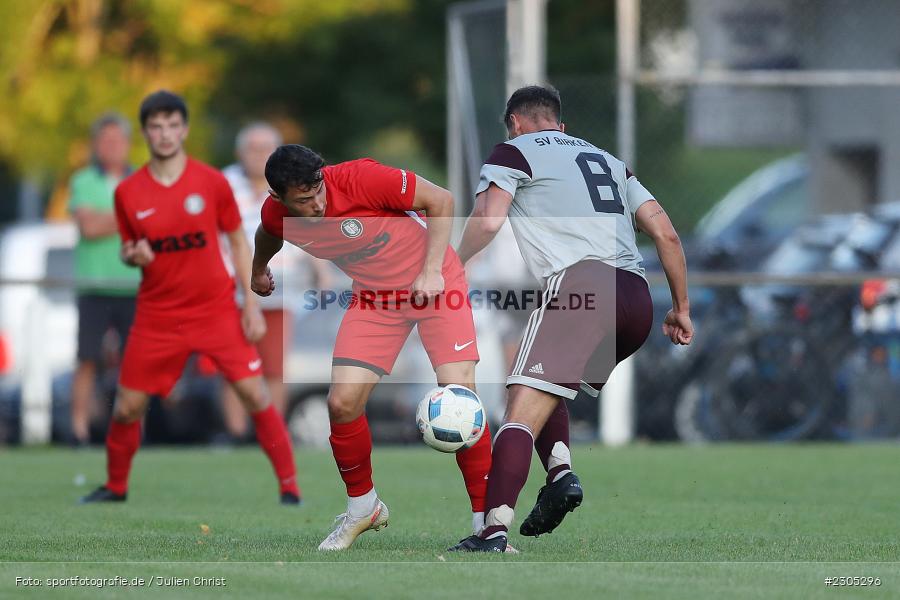 Luca Pfister, Sportplatz, Birkenfeld, 08.09.2021, BFV, sport, action, Fussball, Deutschland, September 2021, Saison 2021/2022, Viertelfinale, Runde 5, Kreispokal, Toto-Pokal Würzburg, TuS Frammersbach, SV Birkenfeld - Bild-ID: 2305296