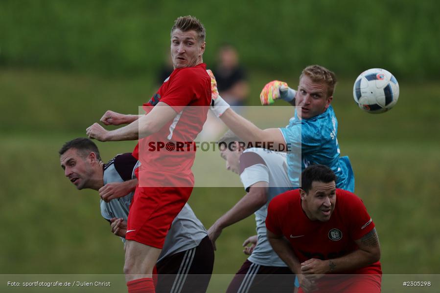 Patrick Amrhein, Torchance, Marco Schiebel, Sportplatz, Birkenfeld, 08.09.2021, BFV, sport, action, Fussball, Deutschland, September 2021, Saison 2021/2022, Viertelfinale, Runde 5, Kreispokal, Toto-Pokal Würzburg, TuS Frammersbach, SV Birkenfeld - Bild-ID: 2305298 Patrick Amrhein, Torchance, Marco Schiebel, Sportplatz, Birkenfeld, 08.09.2021, BFV, sport, action, Fussball, Deutschland, September 2021, Saison 2021/2022, Viertelfinale, Runde 5, Kreispokal, Toto-Pokal Würzburg, TuS Frammersbach, SV Birkenfeld - Bild-ID: 2305298