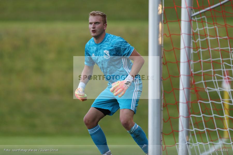 Julian Konrad, Sportplatz, Birkenfeld, 08.09.2021, BFV, sport, action, Fussball, Deutschland, September 2021, Saison 2021/2022, Viertelfinale, Runde 5, Kreispokal, Toto-Pokal Würzburg, TuS Frammersbach, SV Birkenfeld - Bild-ID: 2305330