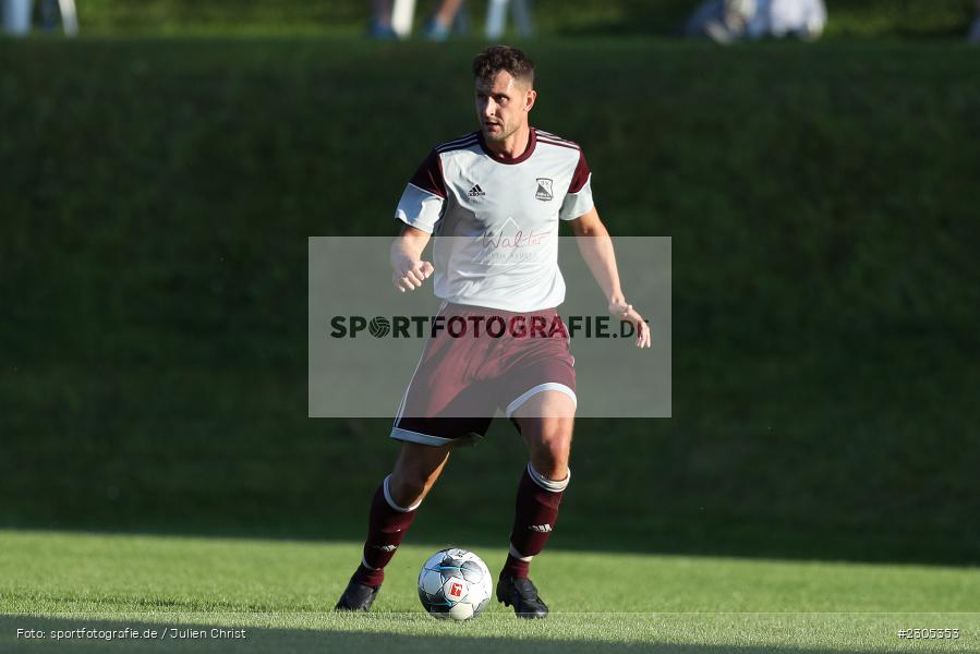 Benedikt Strohmenger, Sportplatz, Birkenfeld, 08.09.2021, BFV, sport, action, Fussball, Deutschland, September 2021, Saison 2021/2022, Viertelfinale, Runde 5, Kreispokal, Toto-Pokal Würzburg, TuS Frammersbach, SV Birkenfeld - Bild-ID: 2305353
