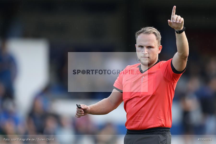 Schiedsrichter, Christoph Knauer, Sepp-Endres-Sportanlage, Würzburg, 10.09.2021, BFV, sport, action, Fussball, Deutschland, September 2021, Saison 2021/2022, GRB, WFV, Bayernliga Nord, TSV Grossbardorf, Würzburger FV - Bild-ID: 2306523