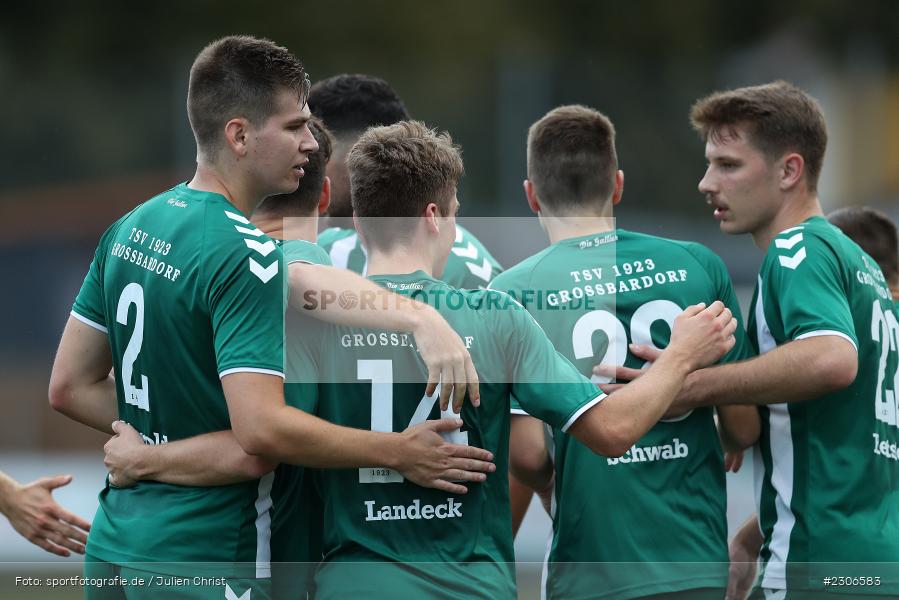 Tor, Emotionen, Torjubel, Julius Landeck, Sepp-Endres-Sportanlage, Würzburg, 10.09.2021, BFV, sport, action, Fussball, Deutschland, September 2021, Saison 2021/2022, GRB, WFV, Bayernliga Nord, TSV Grossbardorf, Würzburger FV - Bild-ID: 2306583