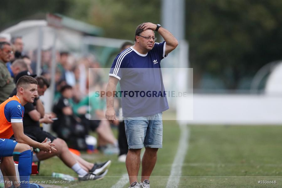 Trainer, Harald Funsch, Sepp-Endres-Sportanlage, Würzburg, 10.09.2021, BFV, sport, action, Fussball, Deutschland, September 2021, Saison 2021/2022, GRB, WFV, Bayernliga Nord, TSV Grossbardorf, Würzburger FV - Bild-ID: 2306648