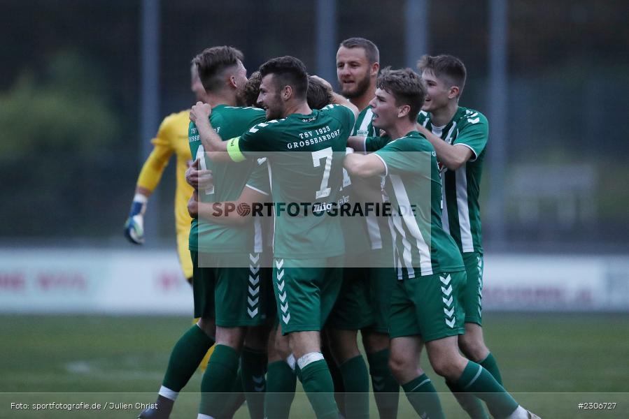 Tor, Emotionen, Xaver Müller, Julius Landeck, Lukas Illig, Torjubel, Justin Reichert, Tim Strohmenger, Sepp-Endres-Sportanlage, Würzburg, 10.09.2021, BFV, sport, action, Fussball, Deutschland, September 2021, Saison 2021/2022, GRB, WFV, Bayernliga Nord, TSV Grossbardorf, Würzburger FV - Bild-ID: 2306727