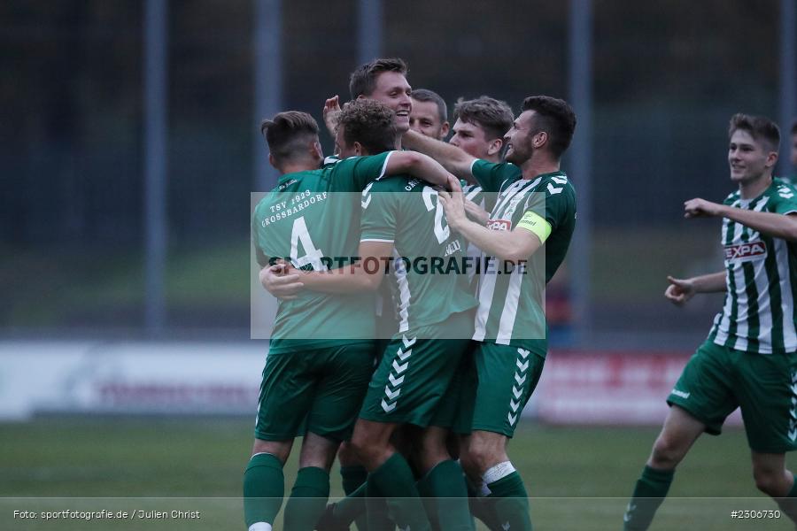 Tor, Emotionen, Xaver Müller, Julius Landeck, Lukas Illig, Torjubel, Justin Reichert, Tim Strohmenger, Sepp-Endres-Sportanlage, Würzburg, 10.09.2021, BFV, sport, action, Fussball, Deutschland, September 2021, Saison 2021/2022, GRB, WFV, Bayernliga Nord, TSV Grossbardorf, Würzburger FV - Bild-ID: 2306730