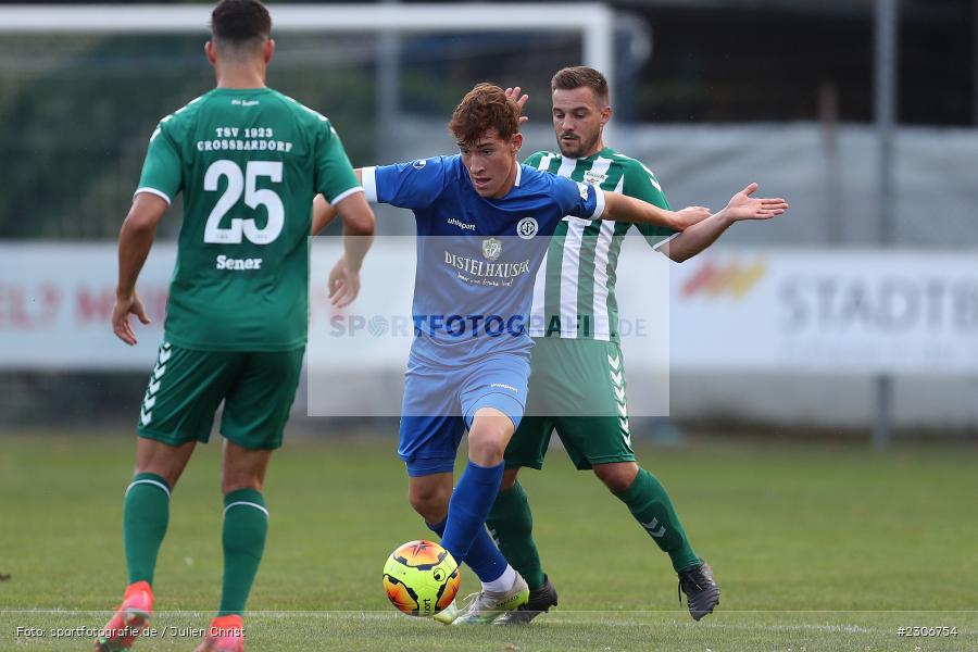 Simon Schäffer, Sepp-Endres-Sportanlage, Würzburg, 10.09.2021, BFV, sport, action, Fussball, Deutschland, September 2021, Saison 2021/2022, GRB, WFV, Bayernliga Nord, TSV Grossbardorf, Würzburger FV - Bild-ID: 2306754