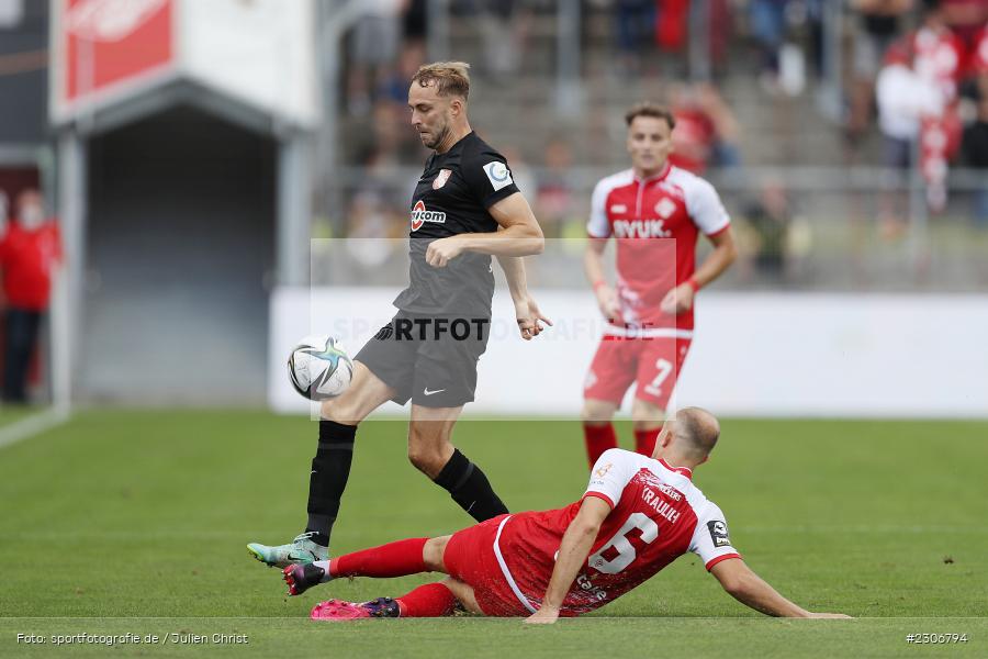 Julius Langfeld, FLYERALARM Arena, Würzburg, 11.09.2021, DFB, sport, action, Fussball, Deutschland, September 2021, Saison 2021/2022, TSV, FWK, 3. Liga, TSV Havelse, FC Würzburger Kickers - Bild-ID: 2306794