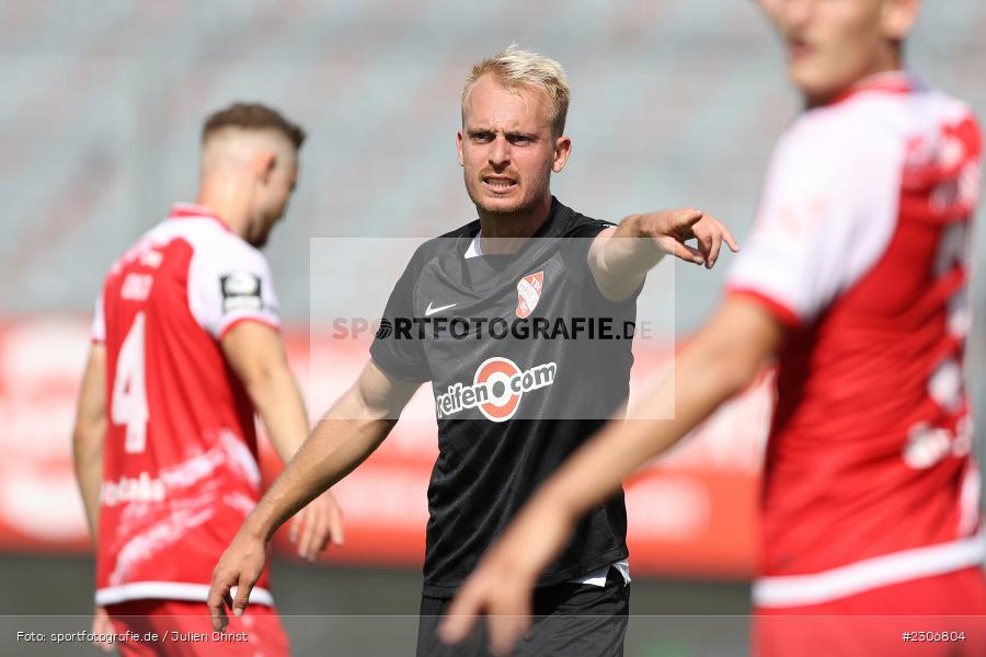 Julius Düker, FLYERALARM Arena, Würzburg, 11.09.2021, DFB, sport, action, Fussball, Deutschland, September 2021, Saison 2021/2022, TSV, FWK, 3. Liga, TSV Havelse, FC Würzburger Kickers - Bild-ID: 2306804