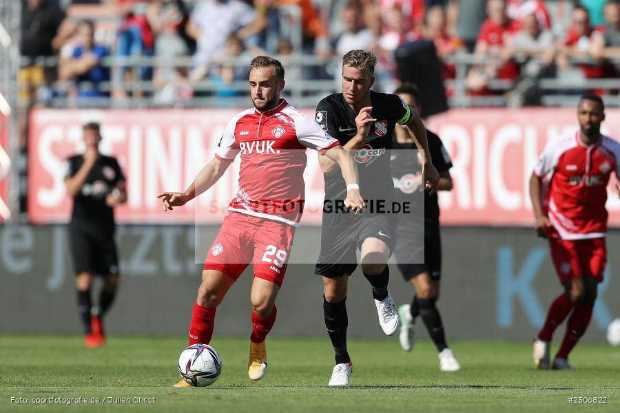 David Kopacz, FLYERALARM Arena, Würzburg, 11.09.2021, DFB, sport, action, Fussball, Deutschland, September 2021, Saison 2021/2022, TSV, FWK, 3. Liga, TSV Havelse, FC Würzburger Kickers - Bild-ID: 2306822