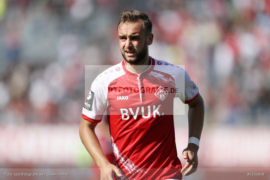 David Kopacz, FLYERALARM Arena, Würzburg, 11.09.2021, DFB, sport, action, Fussball, Deutschland, September 2021, Saison 2021/2022, TSV, FWK, 3. Liga, TSV Havelse, FC Würzburger Kickers - Bild-ID: 2306828
